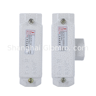 Cast Aluminum Electronics Instrument Enclosures Explosion Proof Straight Through Wiring Box DN20  Junction Box
