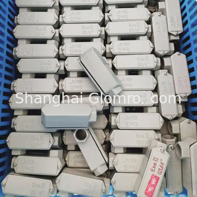 ATEX Exd Ex Explosion Prevention Exe Aluminum Alloy Junction Box Wire Box Explosion-Proof Threaded Box