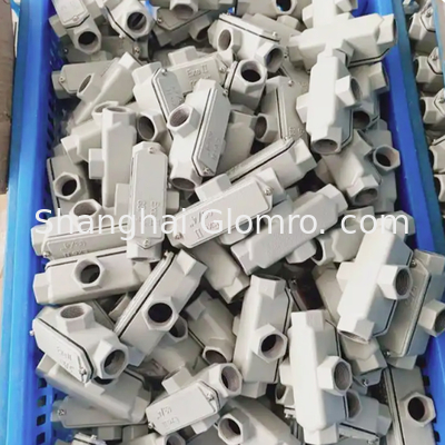 Wire Box Threading Straight Box ATEX Explosion Prevention Ex Aluminum Alloy Junction Box Explosion Proof Light Wire Protection
