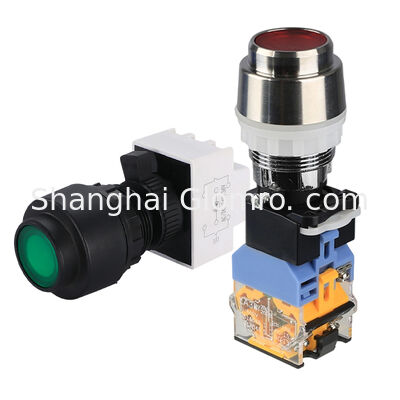 GLOMRO 24V/36V Self-locking Illuminated Explosion-proof Control Button IP66