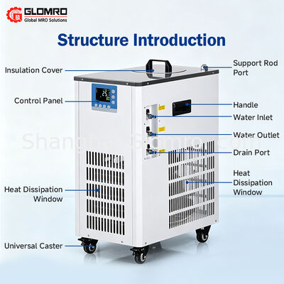 Low-temperature coolant circulation pump 50L low-temperature circulation machine Pharmaceutical and chemical industry pilot-scale constant temperature refrigeration water bath equipment