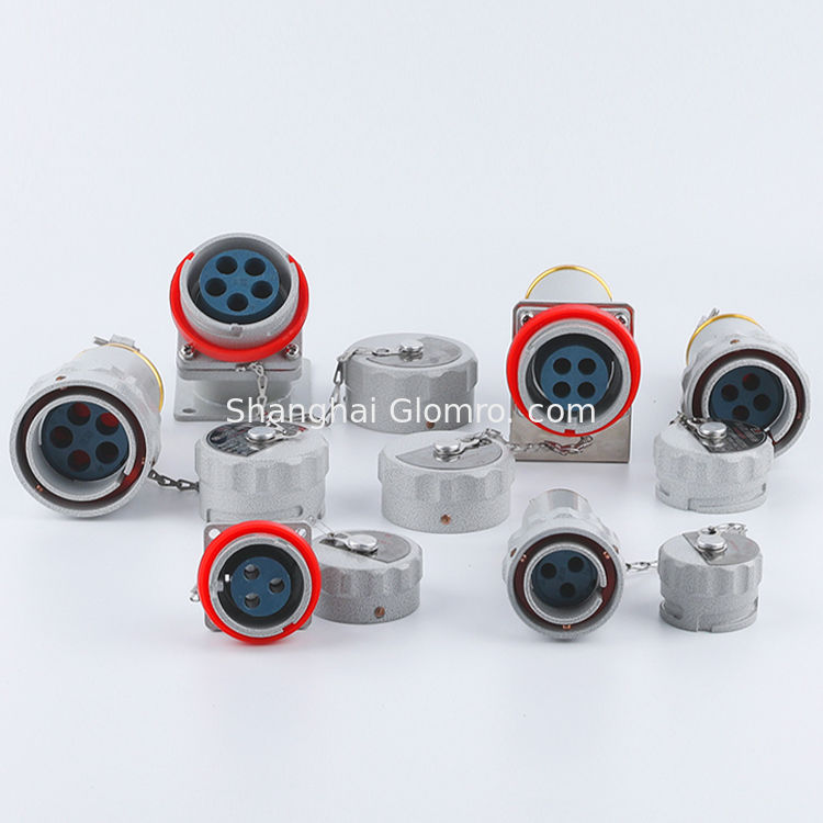 Explosion Proof Non Sparking Pin Plug Connector Aviation Industry Socket Three Four Five Core Single Phase Level Fixed 220V