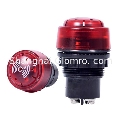 GLOMRO chất lượng cao ATEX chống nổ Red Buzzer DC12V / 24V AC36V / 220V / 380V để lắp đặt bảng điều khiển