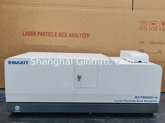 BXT5200-H Phương pháp ướt 0.1-800μm Máy phân tích kích thước hạt laser tự động