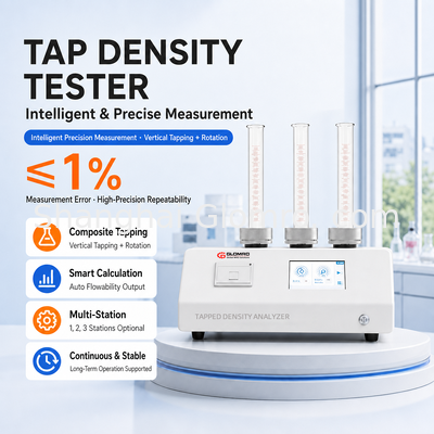 Máy phân tích mật độ nén tự động Máy kiểm tra mật độ nén bột cho xi măng bột talc bột sơn