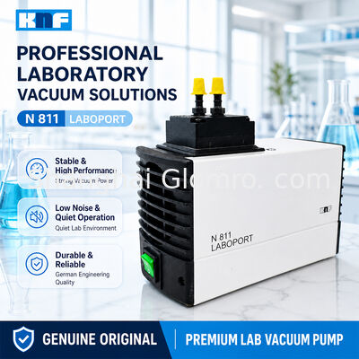 Bơm chân không màng KNF N811KT.18 nhập khẩu nguyên bản Không dầu Bảo trì miễn phí Hoạt động liên tục 24h cho phòng thí nghiệm
