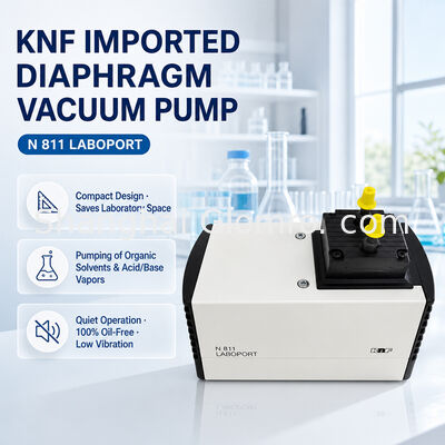 Bơm chân không màng chống hóa chất KNF N811KT.18 Màng phủ PTFE cho lọc chân không